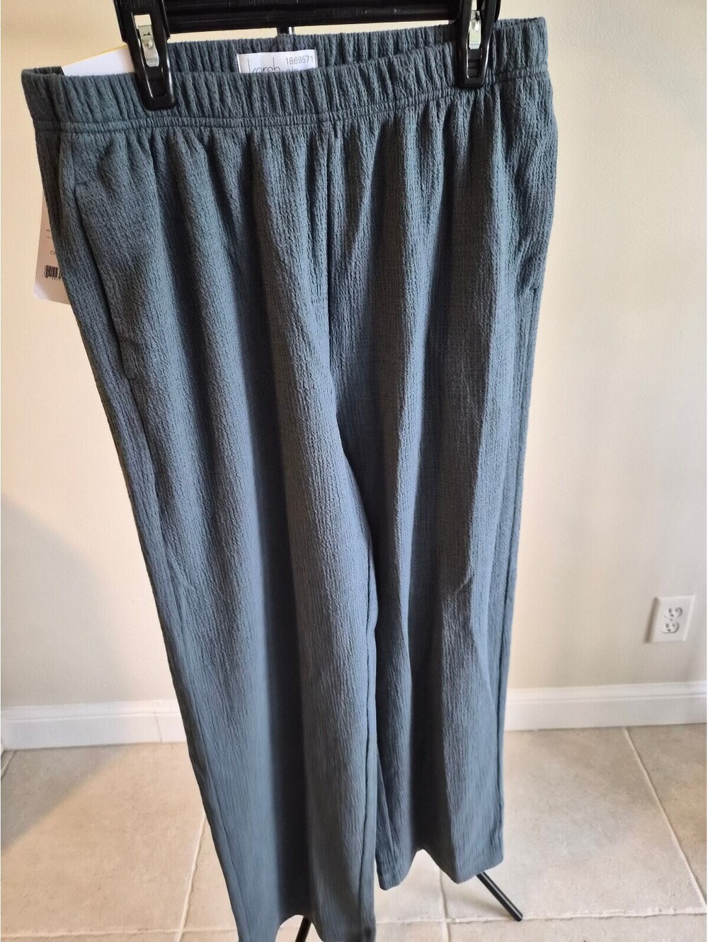 Kersh Women's Textured Jogger Pants Size Small 0102